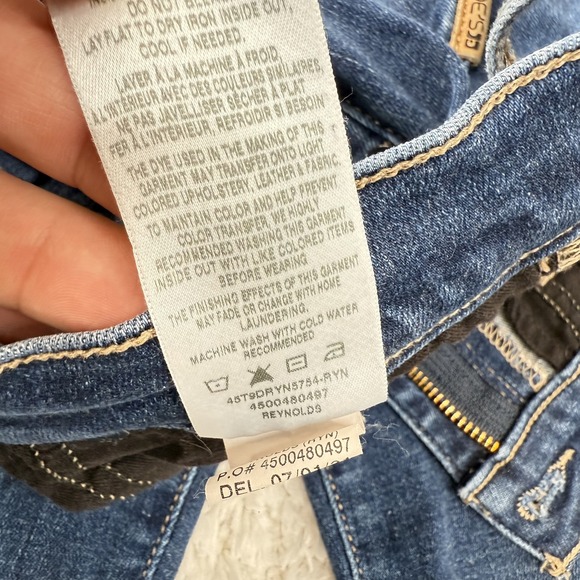 Joes Jeans High Rise Skinny Jeans Womens 26 Denim Stretch Reynolds RYN Classic M - Picture 11 of 13